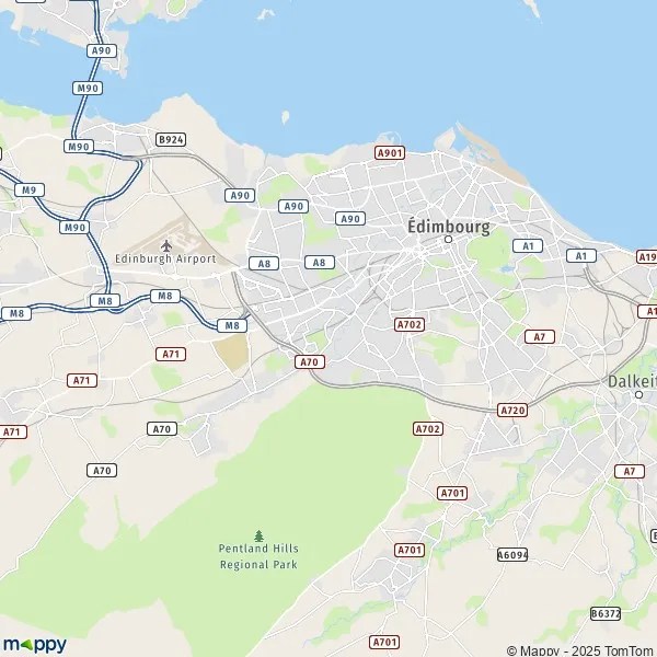 Map Newbridge map of Newbridge (EH28 8) and practical information